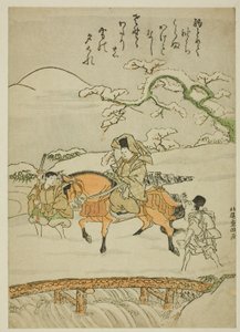 Crossing the Bridge at Sano