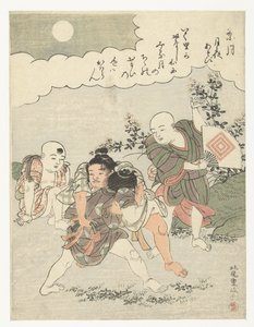 The Eighth Month by Kitao Shigemasa