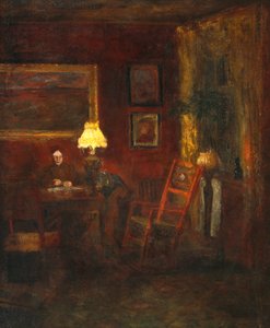 Woman in interior
