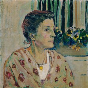 Charlotte Moser, Sister of the Artist by Koloman Moser