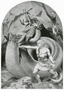 Siegfried Slaying the Dragon