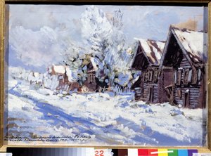 Winter by Konstantin Alekseevich Korovin