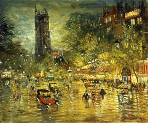 Parisian Street Scene