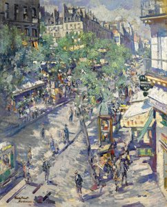 The Boulevard de Sébastopol in Paris