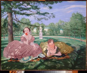 Two Ladies in a Park