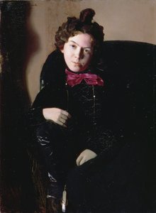 Portrait of Anna Petrovna Ostroumova-Lebedeva, 1901