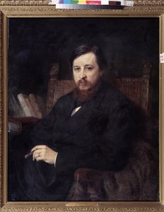 Portrait of the Composer Mikhail P. Azanchevsky by Konstantin Egorovich Makovsky