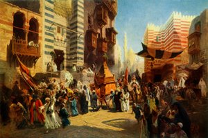Return of the Holy Carpet from Mecca to Cairo, 1876 by Konstantin Egorovich Makovsky