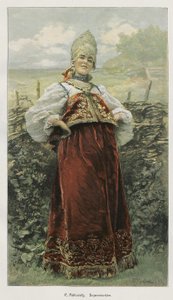 Boyar Daughter by Konstantin Makovsky