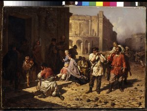 The Siege of Sevastopol in 1854 by Konstantin Nikolaevich Filippov
