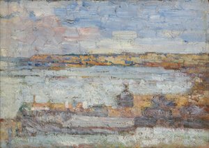 View of Belgrade by Kosta Miličević