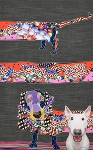 Patriotic Pop Art Dogs
