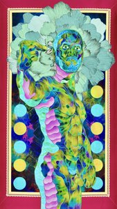 Vibrant Abstract Figure