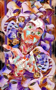 Vibrant Abstract Portrait