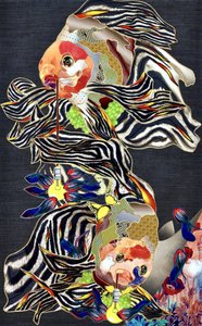 Zebra Stripe Fish Fantasy