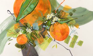 Vibrant Orange Blossoms