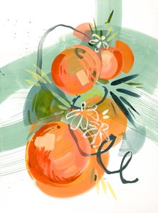 Vibrant Orange Blossoms
