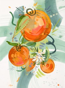 Vibrant Orange Blossoms