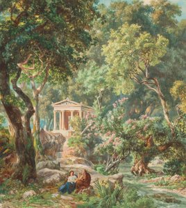The Forest Queen by Károly Markó d. Ä.