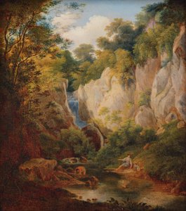 Landscape with Gorge by Károly Markó d. Ä.