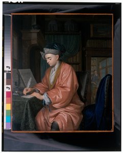 A Doctor in His Studies by Krzyztof (1659 1729) Lubieniecki