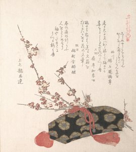 Letter-Box and Plum Blossoms, 19th century