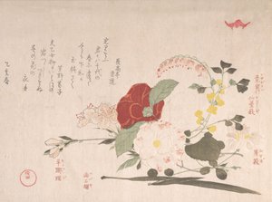 Spring Rain Collection, vol. 2: Cut Flowers: Clematis, 1815 Year of the Ox