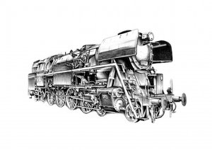Classic Steam Locomotive
