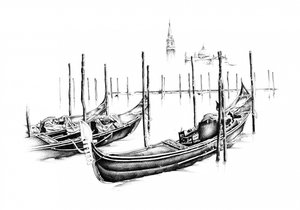 Classic Venice Gondolas