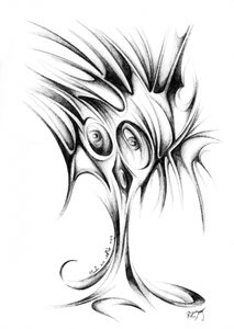 Eerie Abstract Creature