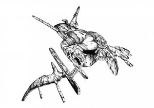 Futuristic Biomechanical Form