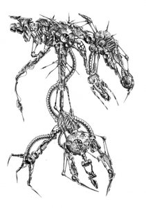 Futuristic Mechanical Being
