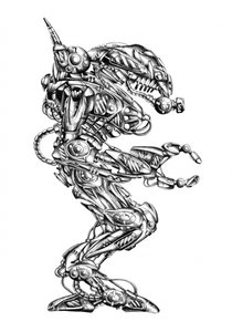 Futuristic Robotic Creature