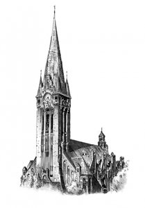 Gothic Church Spire