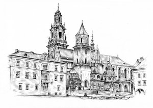 Historic Castle Grandeur by Kulik
