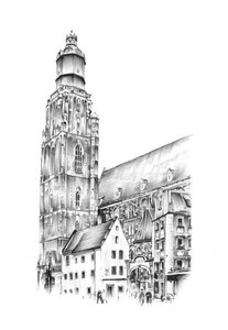 Historic City Church Tower