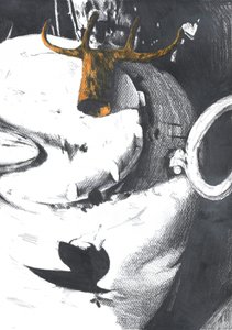 Mysterious Antlered Figure