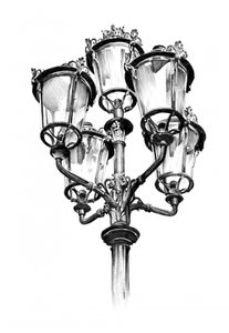 Ornate Vintage Streetlamp