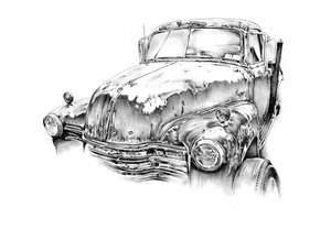 Rusty Vintage Truck