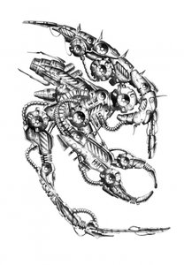 Science Fiction Cyborg Art Drawing Sketch 70