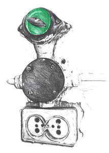 Steampunk Alien Device