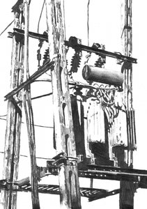 Urban Power Lines Sketch