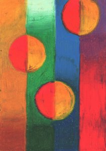 Vibrant Abstract Divisions by Kulik
