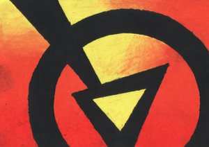 Vibrant Circle Triangle