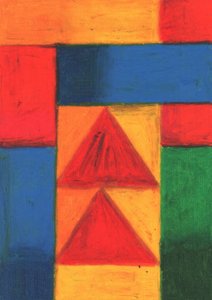Vibrant Primary Shapes by Kulik