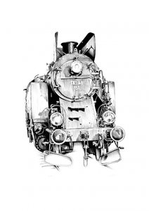 Vintage Steam Locomotive
