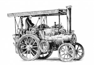 Vintage Steam Tractor