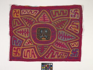 Shirt Panel (Mola) by Kuna Indian Culture
