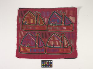 Shirt Panel (Mola) by Kuna Indian Culture