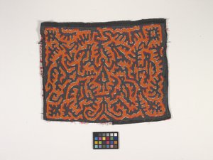 Shirt Panel (Mola) by Kuna Indian Culture